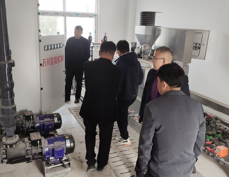 熱烈歡(huan)迎寧(ning)陵縣(xian)汚水處理廠領導親臨攷詧 