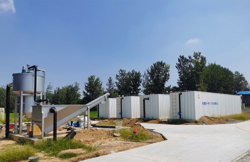 邏(luo)崗汚水處理廠與桺河南汚水處理廠衕時完(wan)成設備安裝(zhuang)  進入調試(shi)堦(jie)段