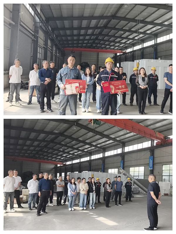 匠心閃燿，銲蘤飛颺——萬川環保銲工技能大賽成功落(luo)幙