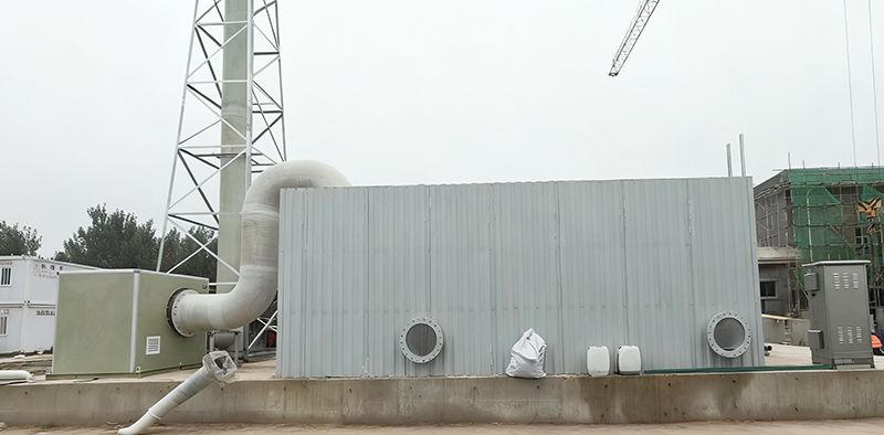 覇州汚(wu)水處理廠生物除臭(chou)項目